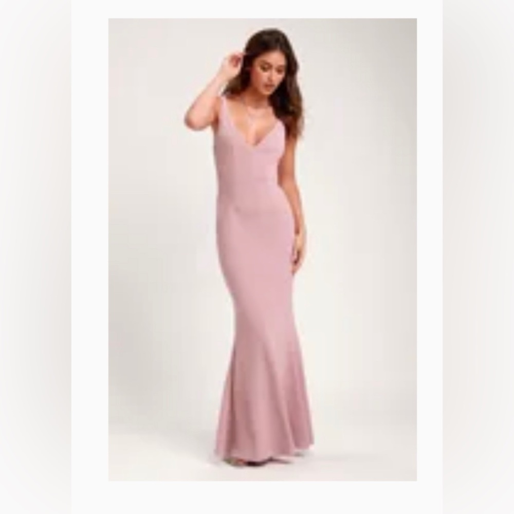 Dress - Dusty rose/pink